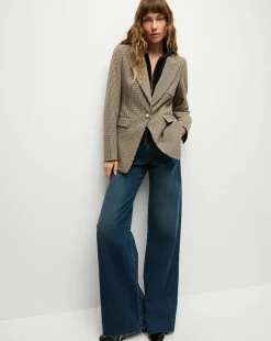 Livvy Dickey Jacket | Houndstooth Blazer